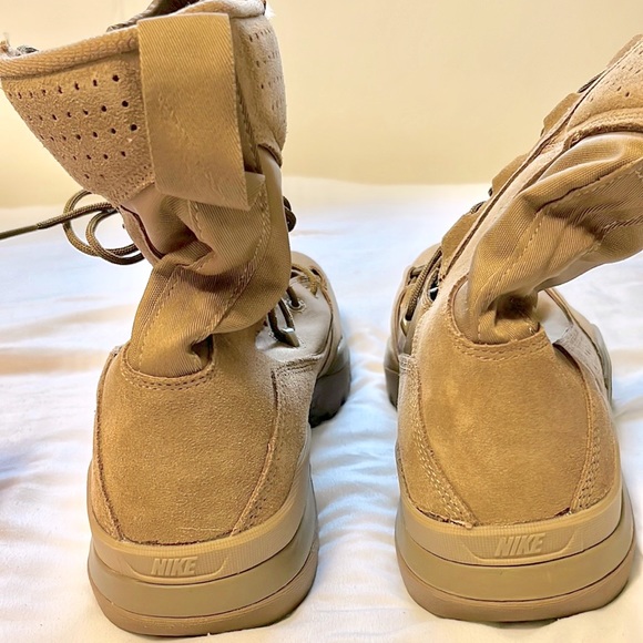 Size 13 Mens- Nike SFB Brown Mesh/ Suede Jungle Combat Boots Coyote - Picture 2 of 8